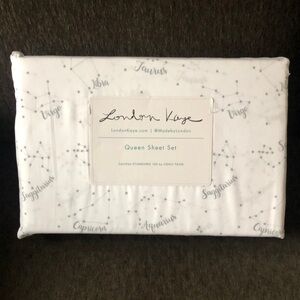 London Kaye Constellation QUEEN Bed Sheets Set